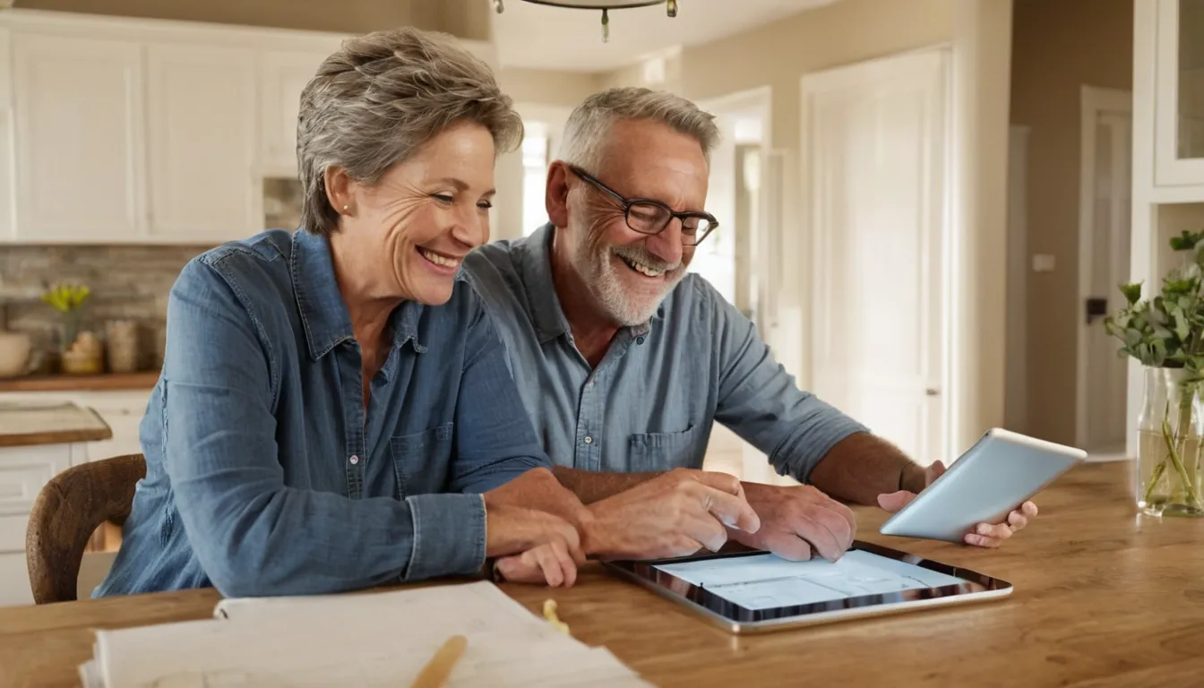 A homeowner talking with a local provider about bathroom options in the Chesapeake Beach area
